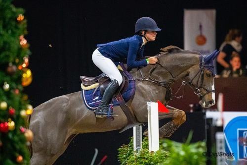 3 - Emma Bocken won met Dagma de In4Ambiance Prijs voor Children op 1.20m niveau